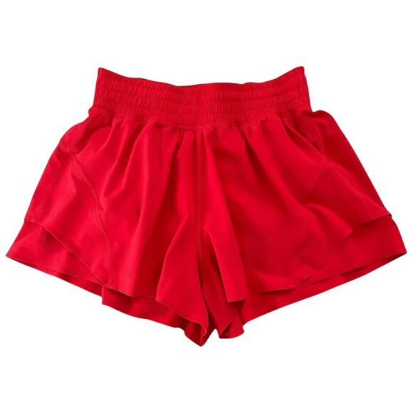 Lululemon Hotty Hot Shorts Red High-Rise Running XS - Picture 2 of 6